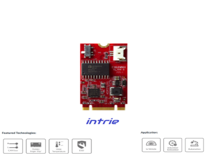 EGPC-B1S1 M.2 to single isolated CANbus 2.0B/J1939/CANopen