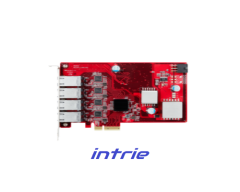 ESPL-G4P1 PCIe to four PoE/PoE+ module