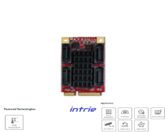 EMPS-3401 mPCIe to four SATA III Module