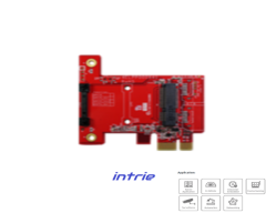 ELPP-0101 PCIe x 1 to mPCIe Module